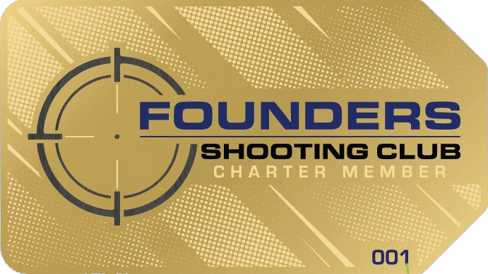 Founders Shooting Club member card